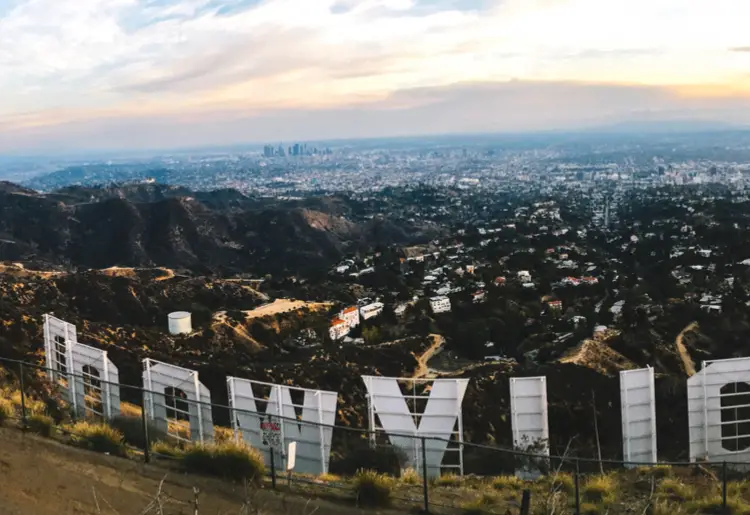 hollywood sign in los angeles