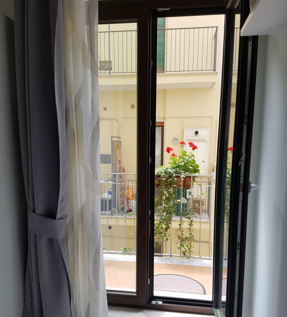 airbnb in salerno, italy with wow factor