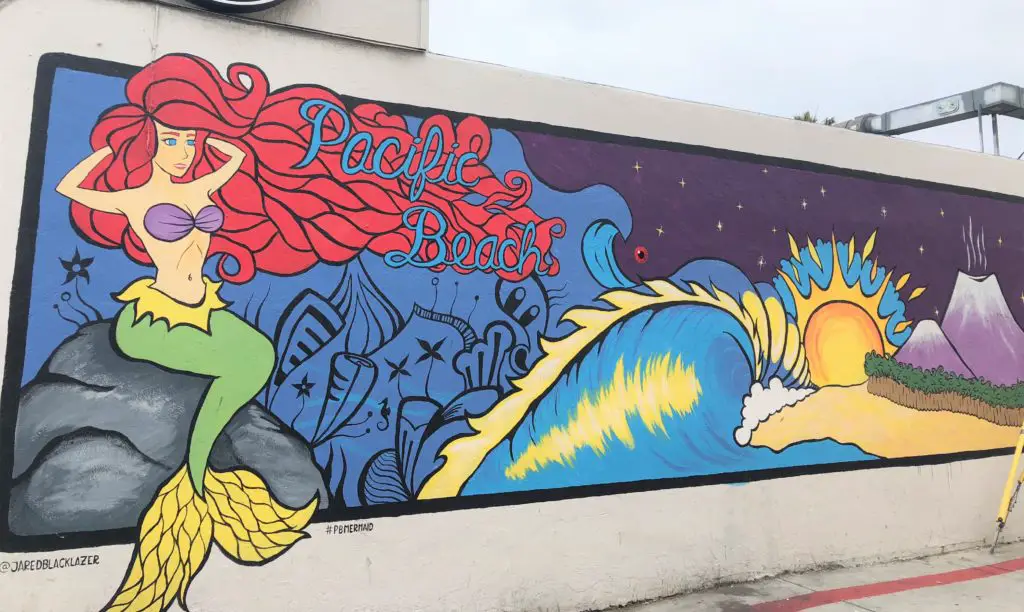 mural in pacific beach in san diego