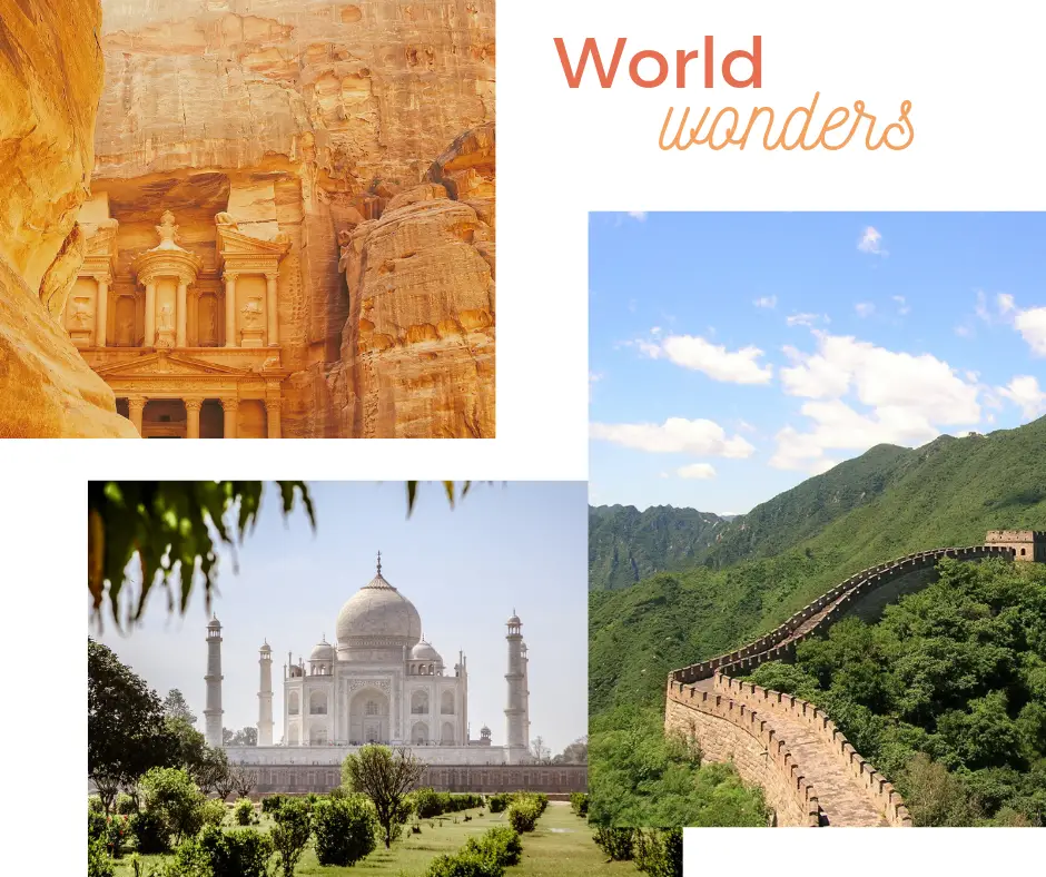 world wonders to add to your bucket list
