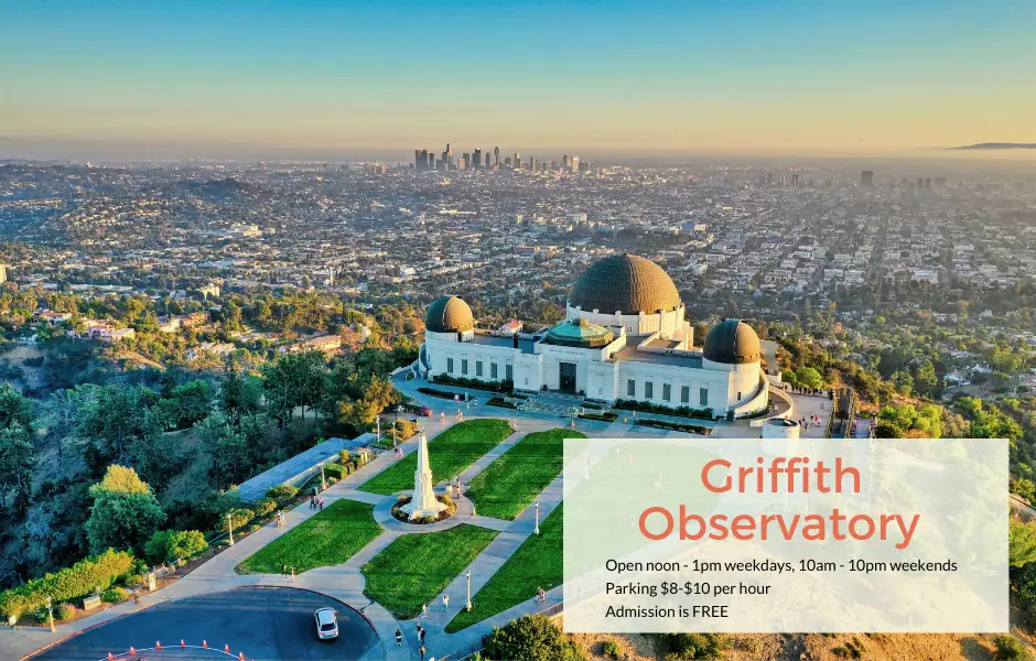 griffith observatory in LA