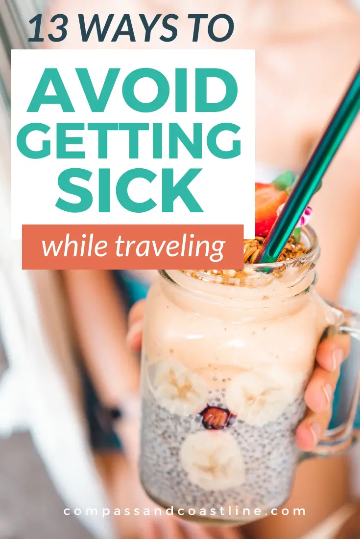how to avoid getting sick while traveling
