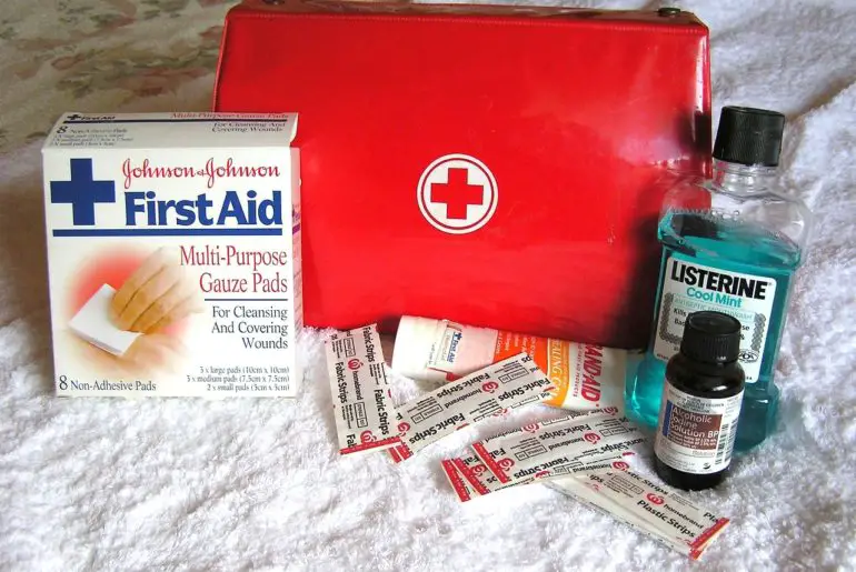 bring a first aid kit when you travel