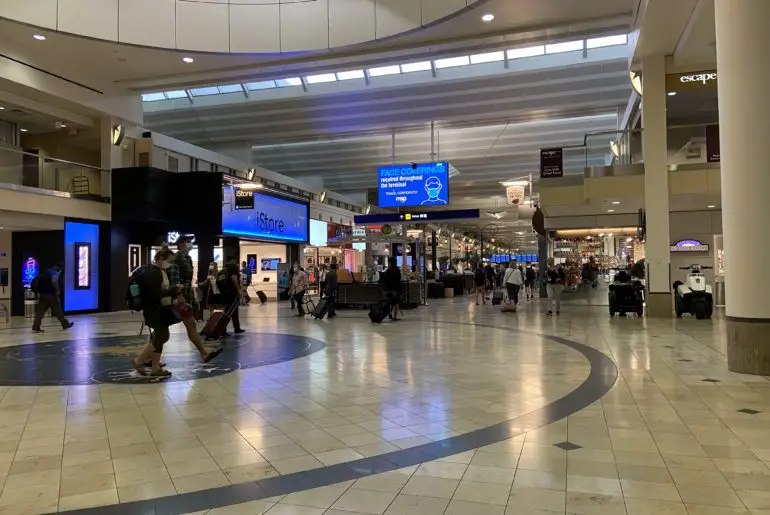 lots of leisure travelers and people going on vacation at the airports these days