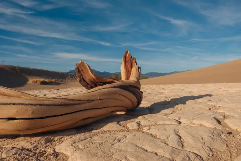 death valley national park in winter is wondeful