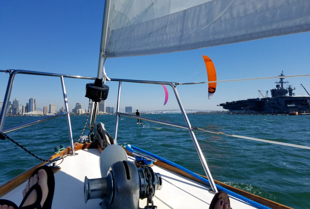 sailing in san diego