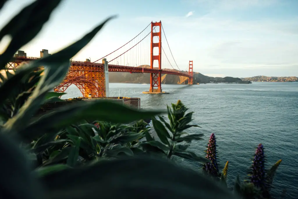 view of the golden gate bridge