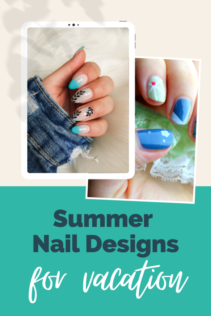 SHINING MOSAIC NAIL DESIGN USING THE CND SUMMER COLLECTION - Sweet Squared