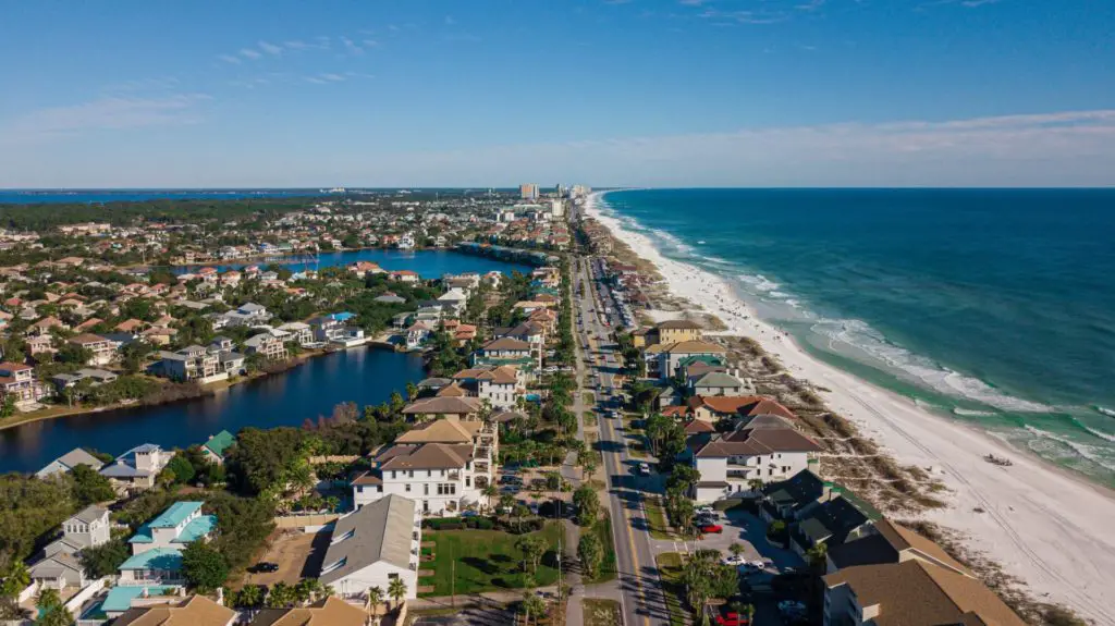 one thing to do in destin is get a birds eye view on a helicopter tour or parasail