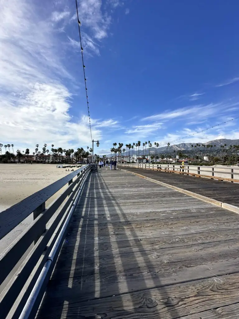 Stearns Wharf is a must see for 1 day in santa barbara